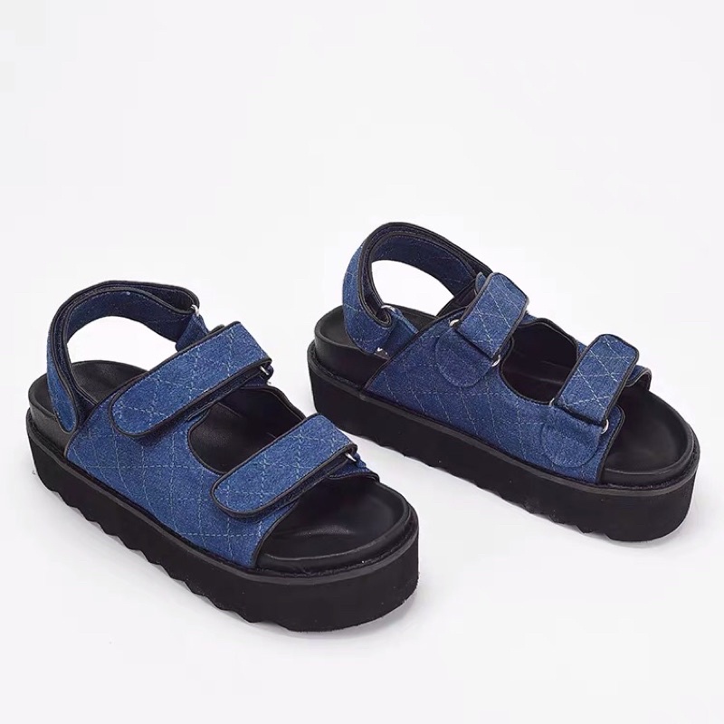 sandal vải jean . xuất uk