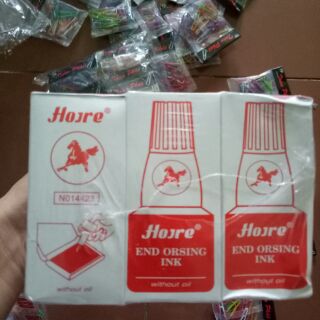 Mực dấu màu đỏ