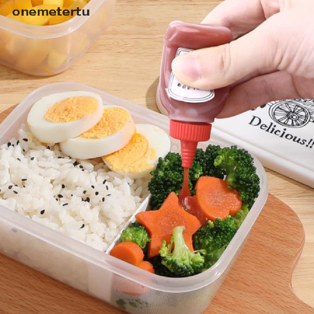 Set 2 Hộp Đựng Nước Sốt Mini 25ML Mang Đi Tiện Lợi