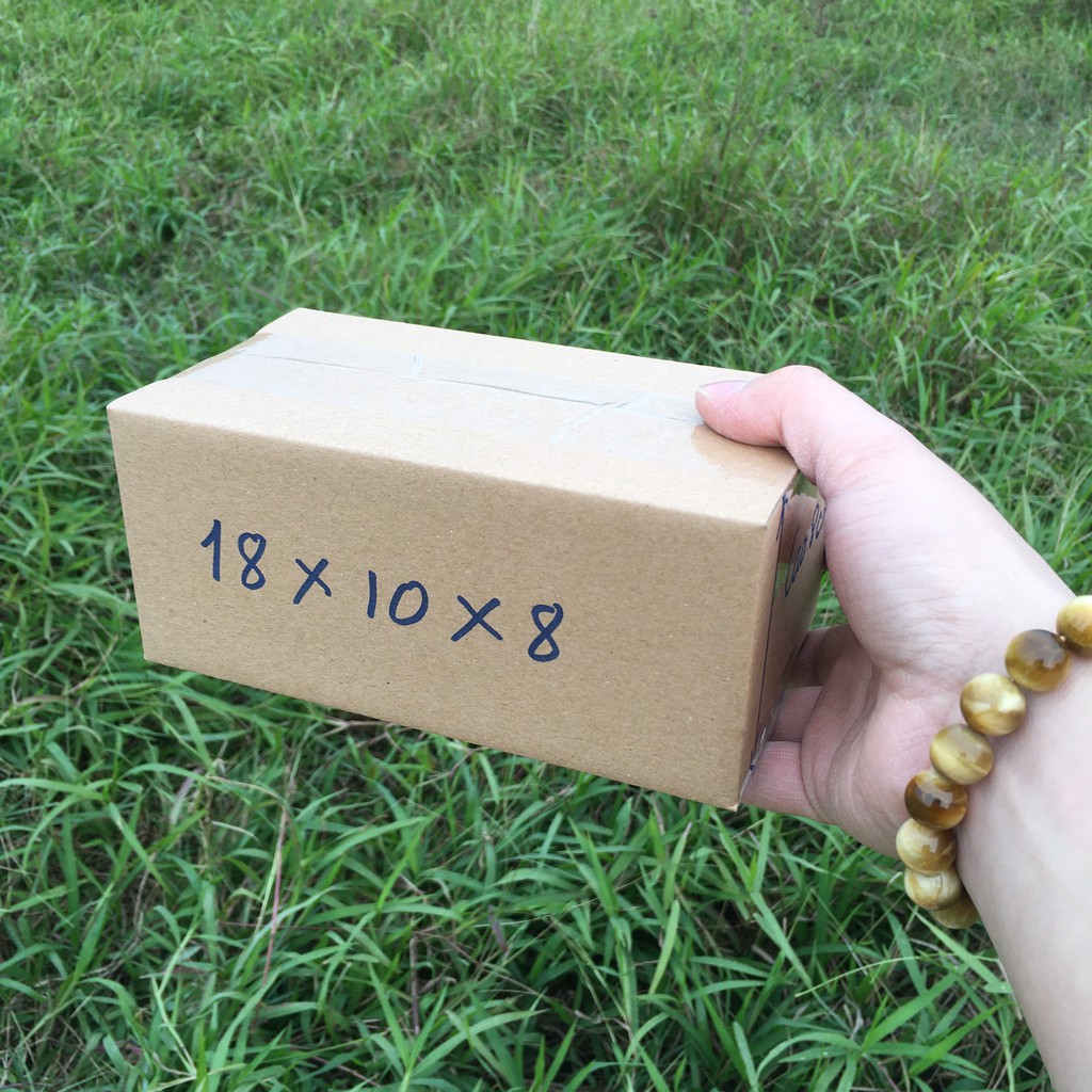 18x10x8 combo 100 hộp carton, thùng giấy carton đóng gói hàng