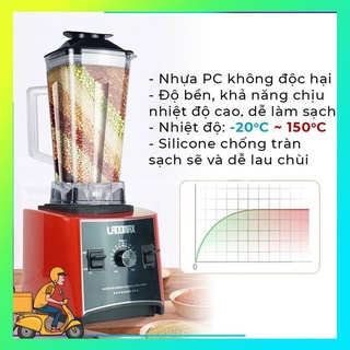 Máy xay sinh tố công nghiệp đa năng ladomax ha-9840 chính hãng