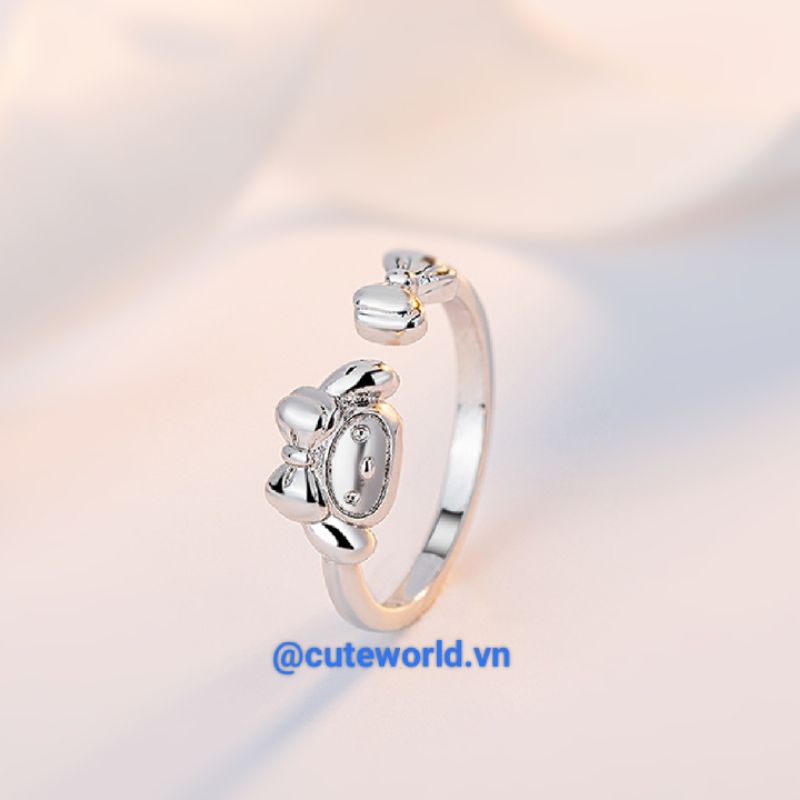 Nhẫn Bạc Hình Kuromi My Melody