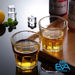 Bộ 6 ly thủy tinh 8 Góc Uống Trà Đá 280 Ml TVP-KH389