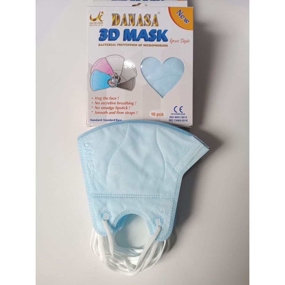 Khẩu trang 3D người lớn DANASA