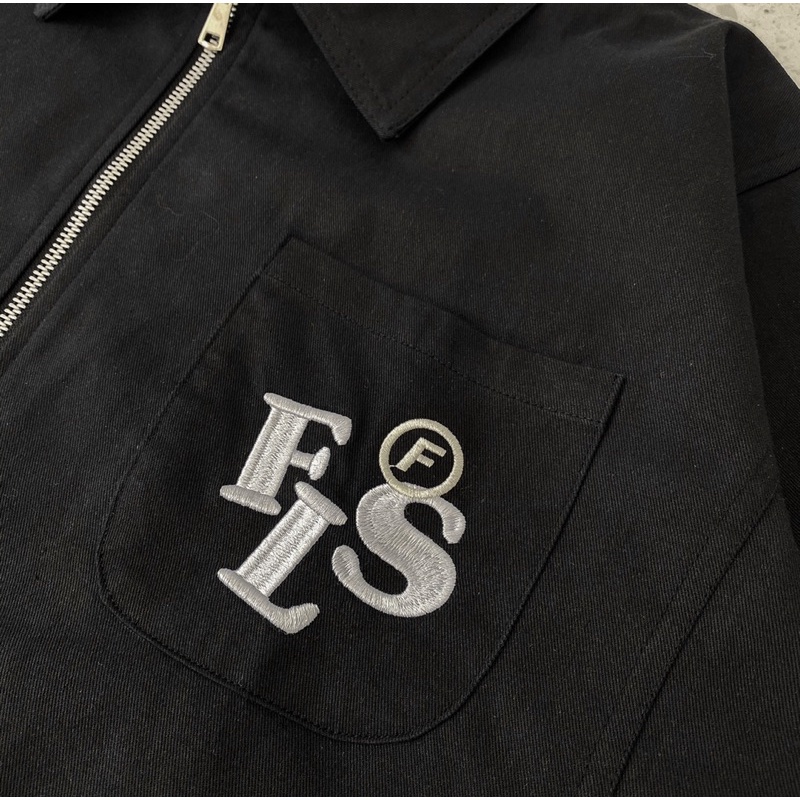 Áo khoác kaki FEARLESS FLS logo