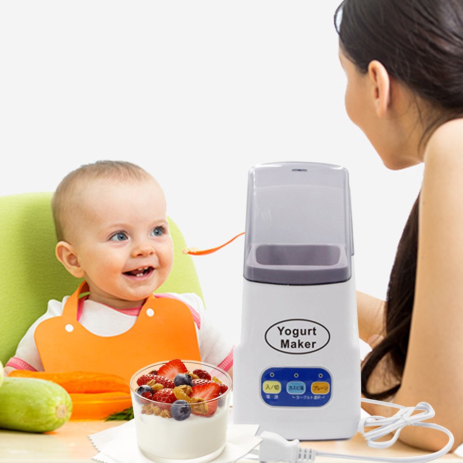 ( Rẻ vô địch )  [CHÍNH HÃNG] Máy làm sữa chua Nhật Bản Yogurt Maker 3 nút điều chỉnh, máy ủ sữa chua Nhật Bản