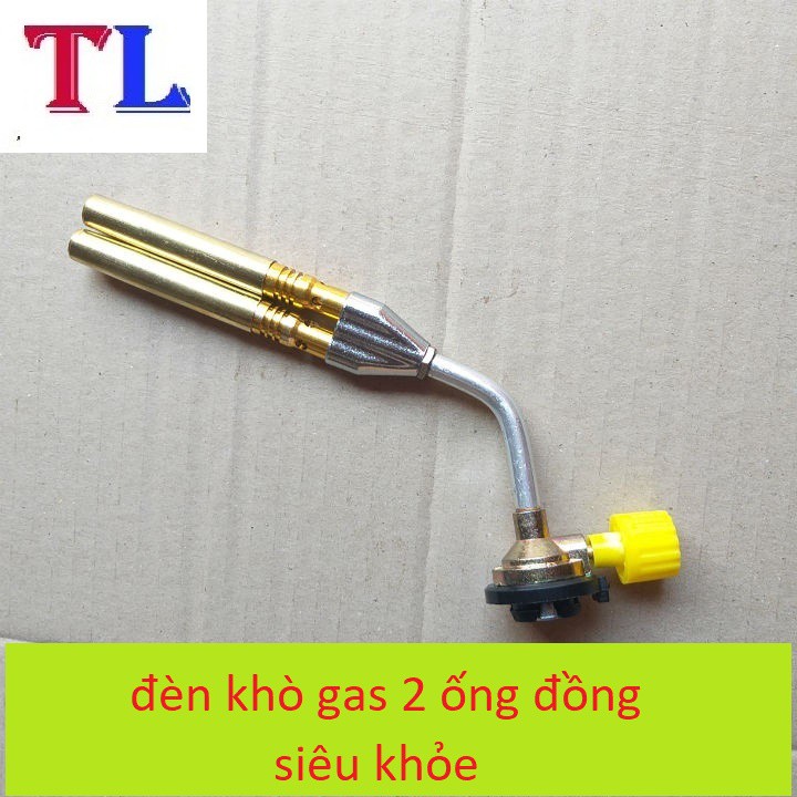 Đèn khò gas,đầu khò ga mini 2 ống KOVEA KT-2108 (khò gas đôi)