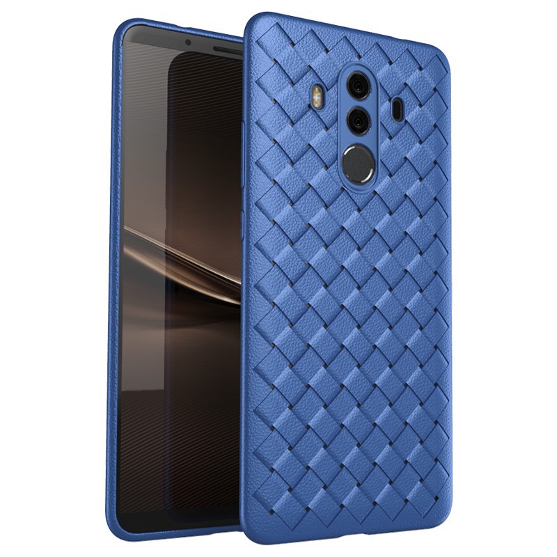 Woven Pattern Cases For Huawei Nova 2i  Mate 10 Pro Y7 Prime Soft TPU Back Cover