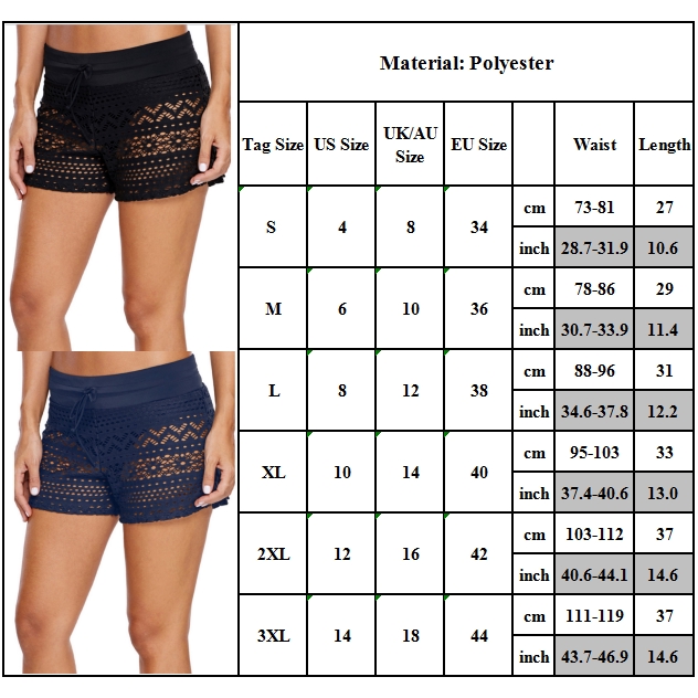 Quần bơi lưng cao phối ren cho nữ | BigBuy360 - bigbuy360.vn