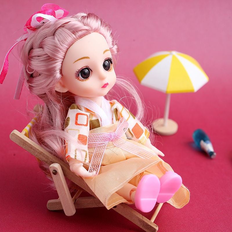 Bộ Búp Bê Công Chúa Barbie Có Khớp Cử Động Dễ Thương Cho Bé Gái