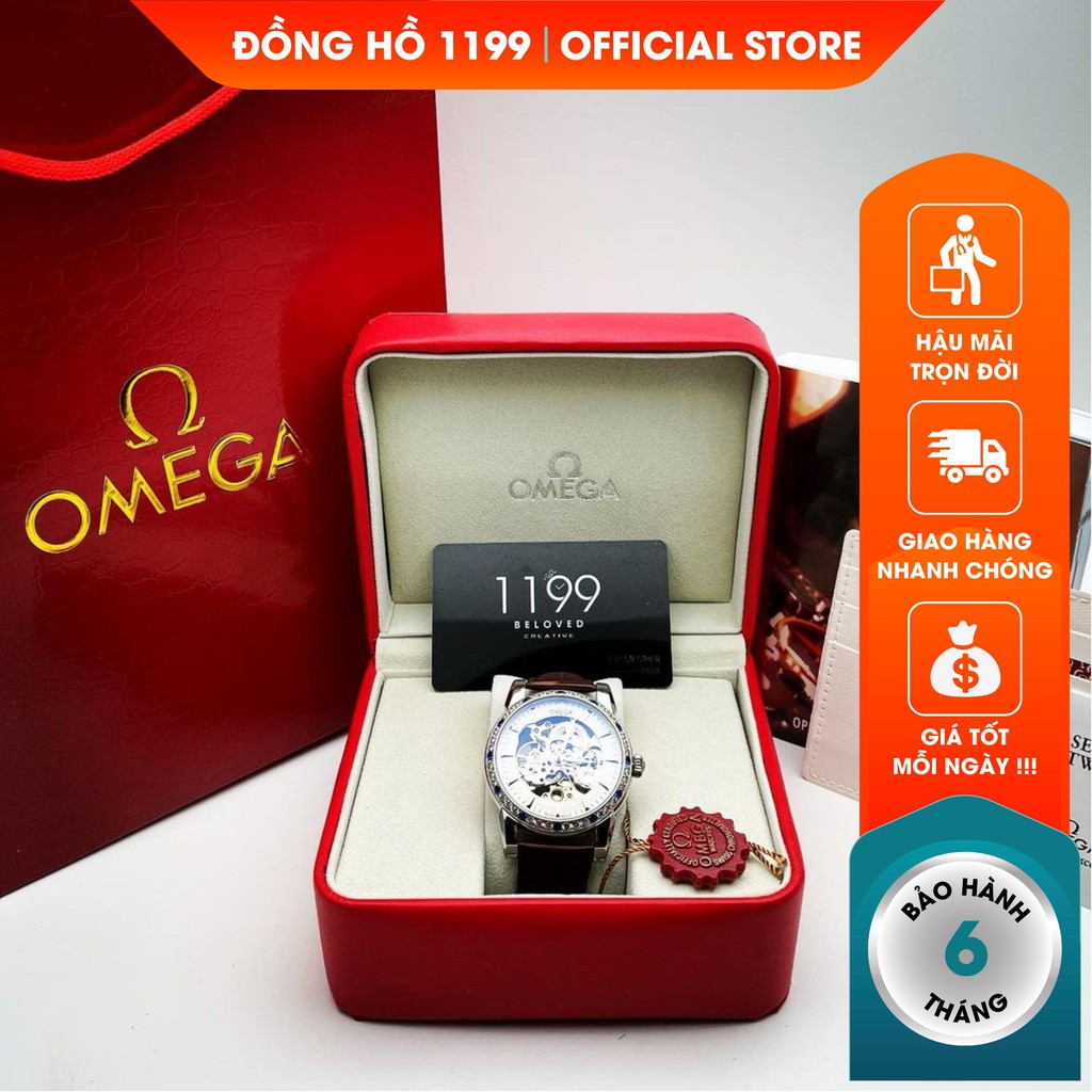 [QUÀ TẶNG] Đồng hồ cơ - Đồng Hồ Dây Da Nam Bling Sang Trọng Lịch Lãm Bản Cập Nhật Mới Nhất 43518.DS - 1199 Watches | BigBuy360 - bigbuy360.vn