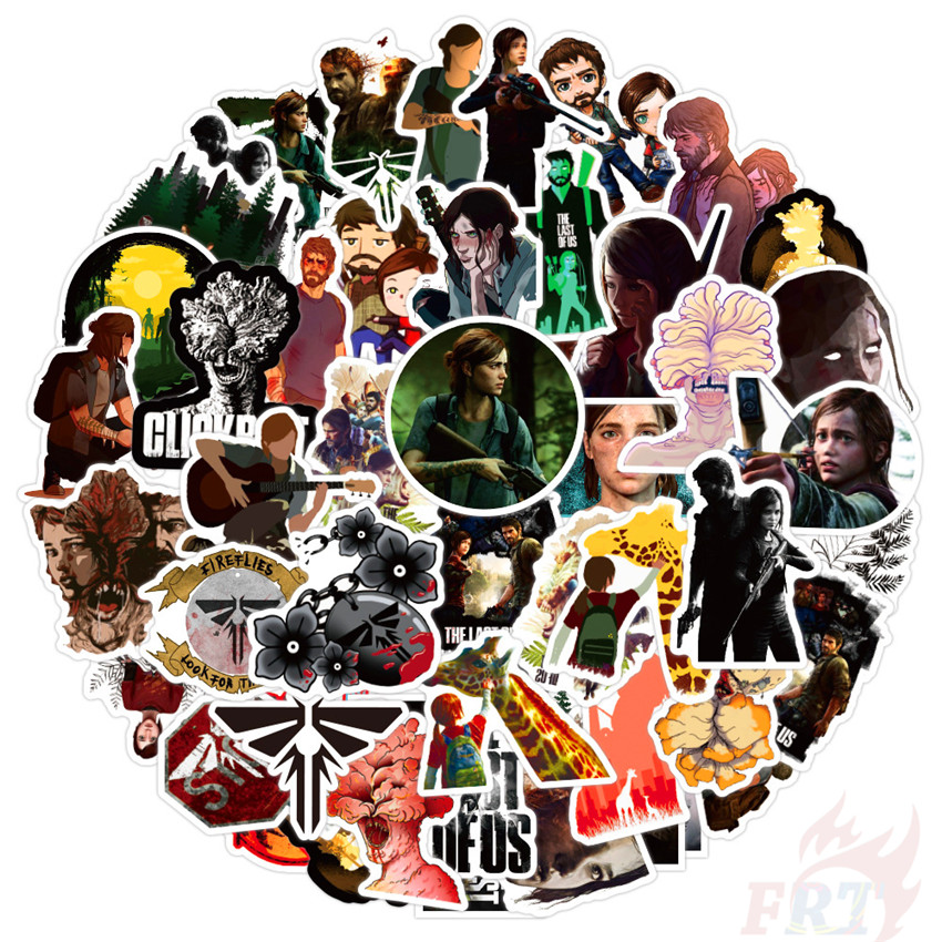 ❉ The Last of Us Series 04 Stickers ❉ 50Pcs/Set DIY Fashion Waterproof Decals Doodle Stickers
