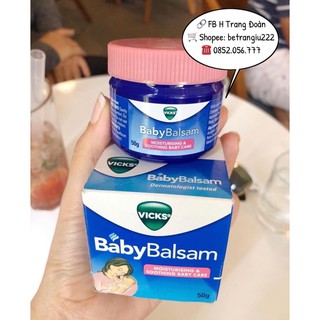 Dầu ấm ngực Vick Baby Balsam