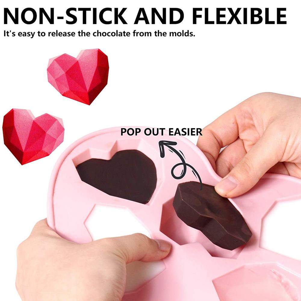 AUGUSTINA Khuôn Silicone Làm Bánh Tráng Miệng DIY