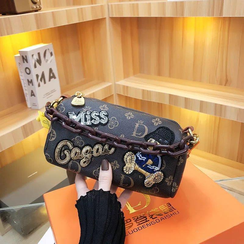 Túi Đeo Chéo Vai Hình Gấu Phong Cách Retro Thời Trang 2022 Dành Cho Nữ