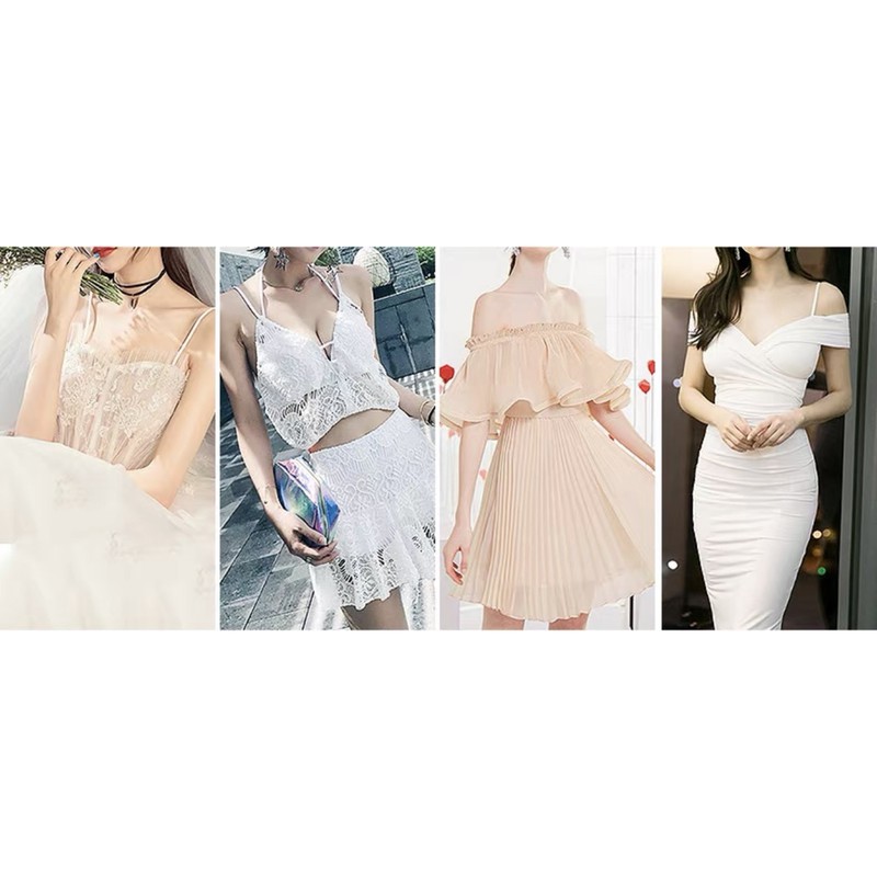 2 Miếng dán ngực vải Dán nhũ hoa hình hoa mai siêu chắc chắn