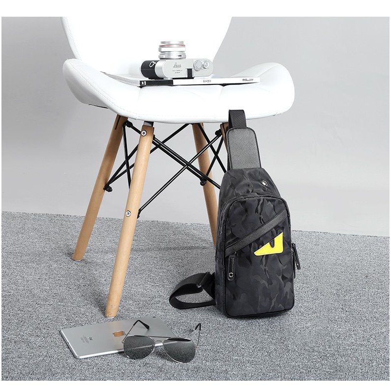 TÚI ĐEO CHÉO NAM 🌟 FREESHIP 🌟 GIẢM 10k Nhập [TRUNFV565] túi đeo chéo vải chống nước thời trang | BigBuy360 - bigbuy360.vn