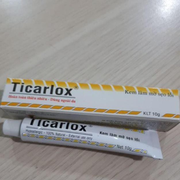 TICARLOX 10G. MAU LIỀN SẸO.