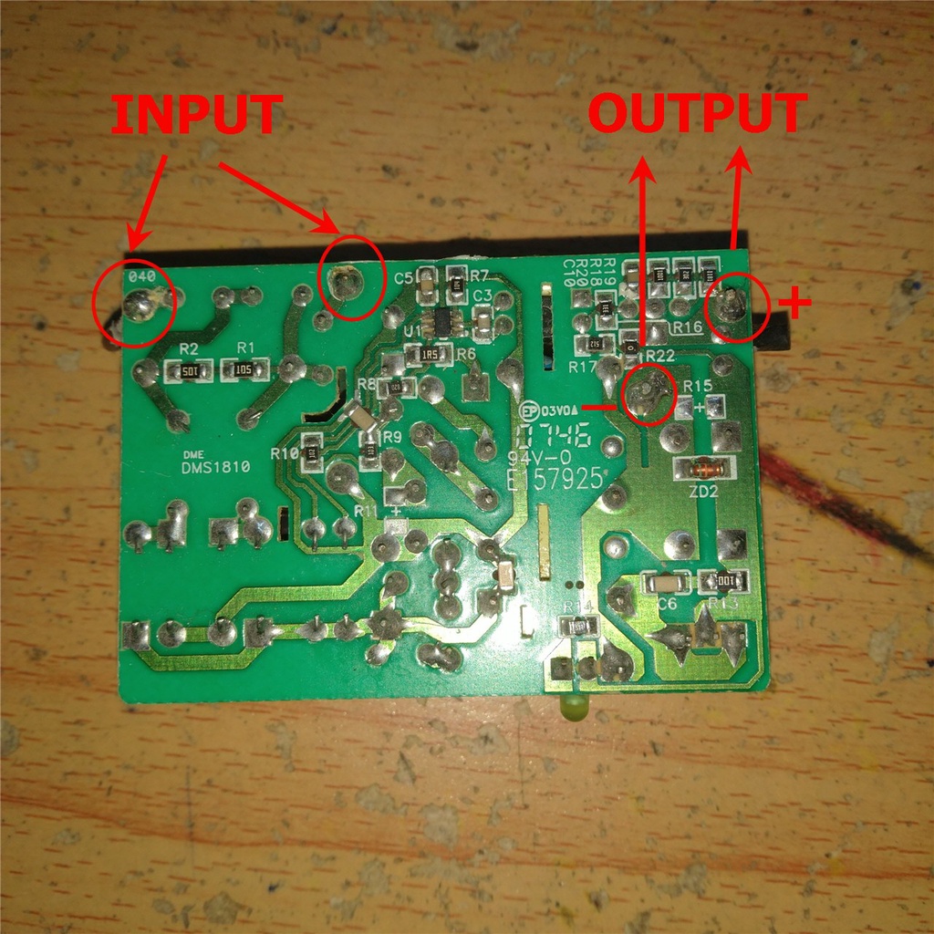 [1 CÁI] (A100) Mạch Nguồn Xung 220VAC Sang 5VDC 3A (5V3A)