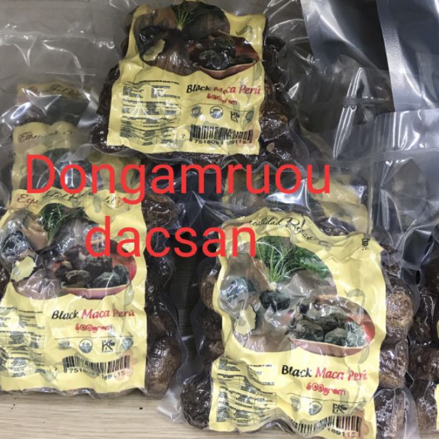 Sâm MACCA PERU đen, thơm ngon bổ dưỡng giá rẻ