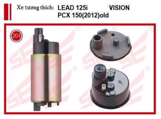 ( Giảm 7%) Mô tơ bơm xăng Lead 125, Vision , PCX 150( 2012)