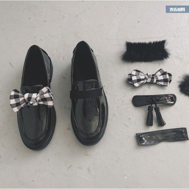 [ORDER] Giày oxford Ulzzang nơ dán "4in1"   Hàng Quảng Châu | BigBuy360 - bigbuy360.vn