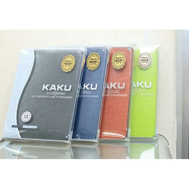 Bao da Ipad Air/ Ipad 5/ Air 2/ Pro 9.7/ New Gen 6 2017/ 2018 hiệu Kaku Case (Đủ màu) | BigBuy360 - bigbuy360.vn