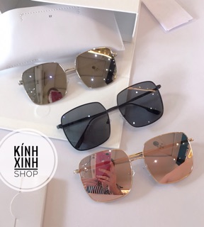 Kính râm mắt vuông BASIC thời trang
