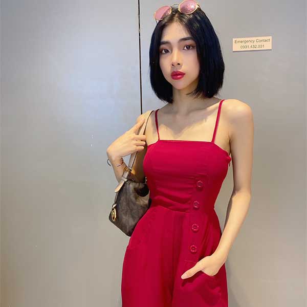 Jumpsuit đẹp 4 nút