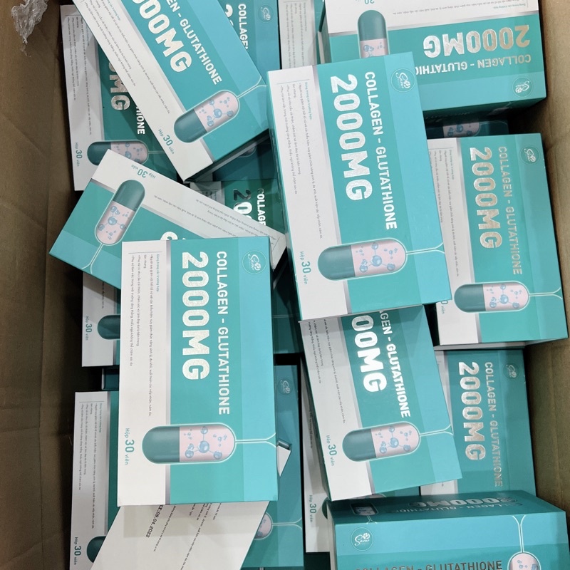 Viên Uống TRẮNG DA Glutathione 2000mg CHÍNH HÃNG