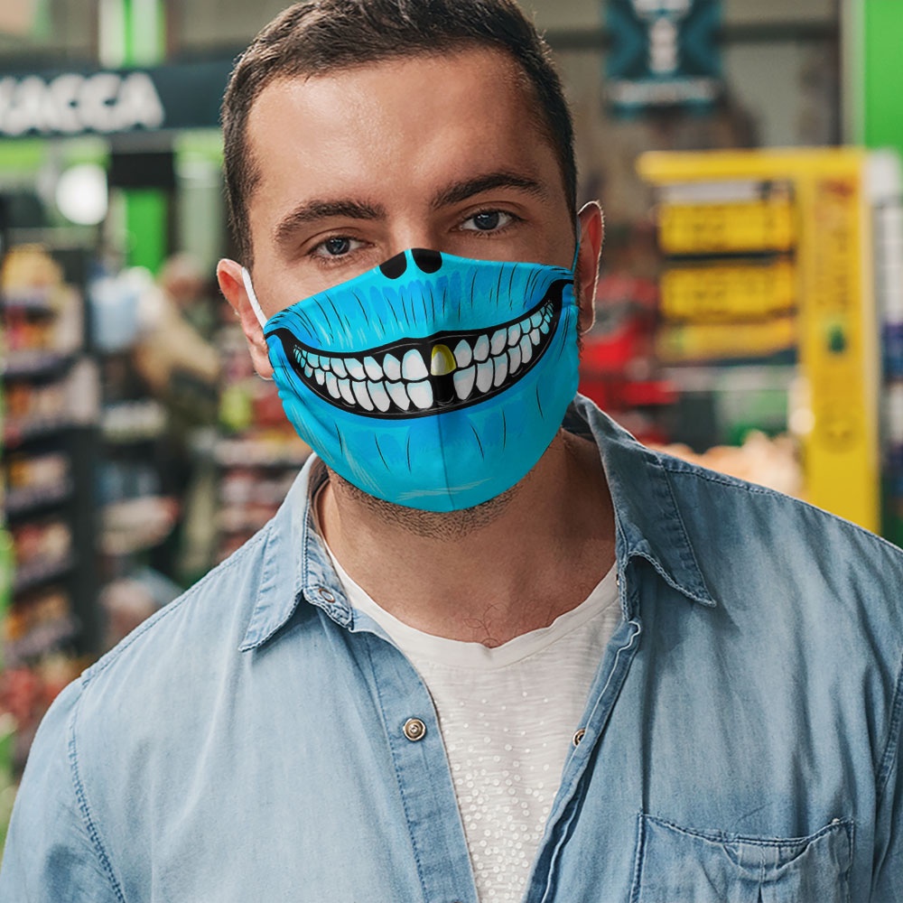 Khẩu trang vui nhộn hoạt hình thú cưng cute dễ thương cho bé Hình Vẽ DRAWN CARTWELL kháng khuẩn chất liệu vải mềm có thể