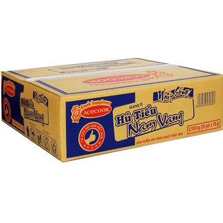 Thùng 30 gói Hủ Tiếu Nhịp Sống Vị Sườn heo/ Nam vang