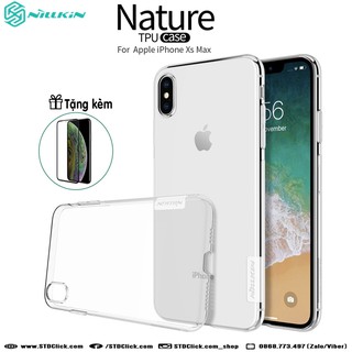 Ốp lưng iphone xs max nillkin silicon chính hãng