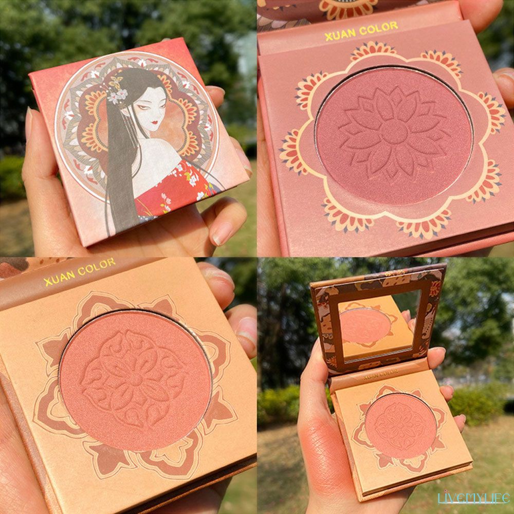 (Hàng Mới Về) Phấn Má Hồng Mengxuan Trang Điểm Tự Nhiên | BigBuy360 - bigbuy360.vn