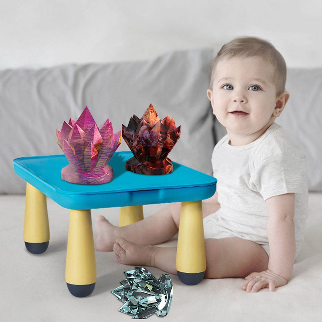 YIYU Khuôn Làm Nến Thủ Công Không Dính Hình Bông Hoa Phong Cách Châu Âu Sáng Tạo DIY