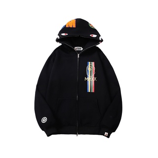 Áo khoác unisex cotton in hình thời trang BAPE