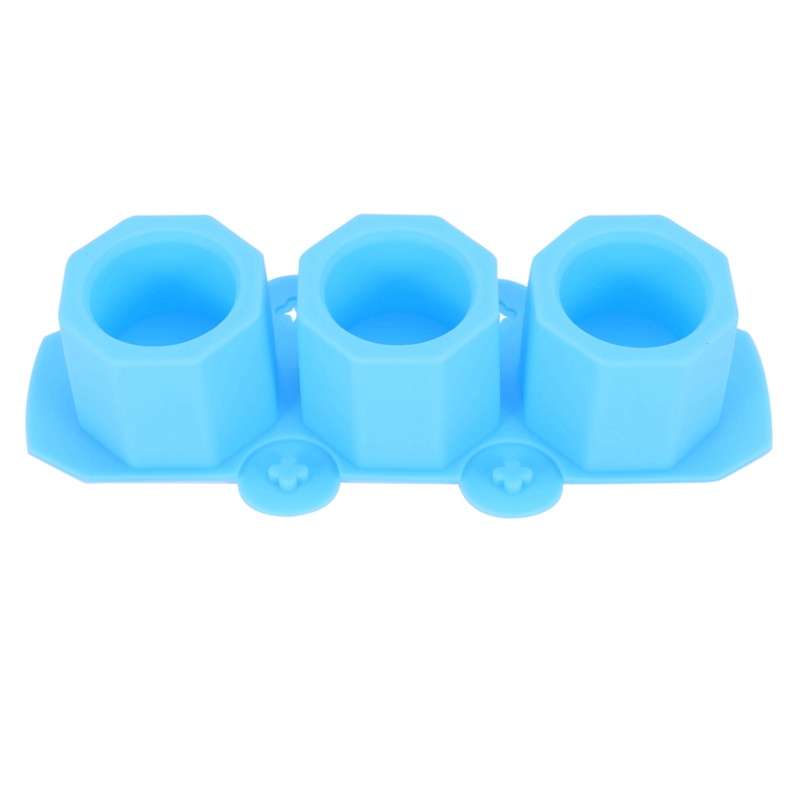 Bộ 3 Khuôn Silicone Làm Chậu Hoa Mini Hình Bát Giác DIY