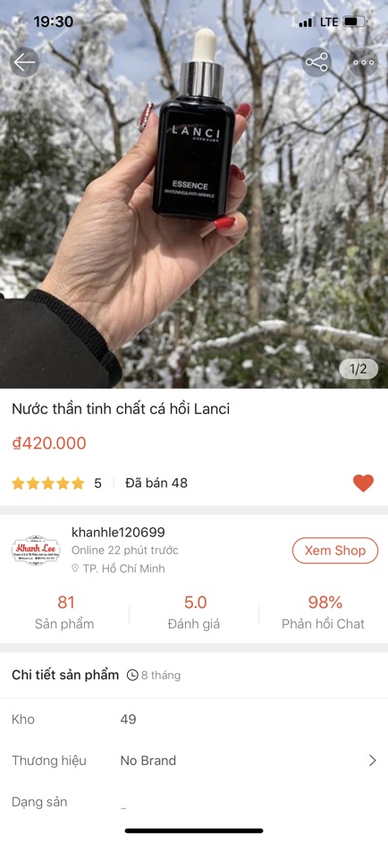 Essen Lanci - nước thần Lanci | BigBuy360 - bigbuy360.vn