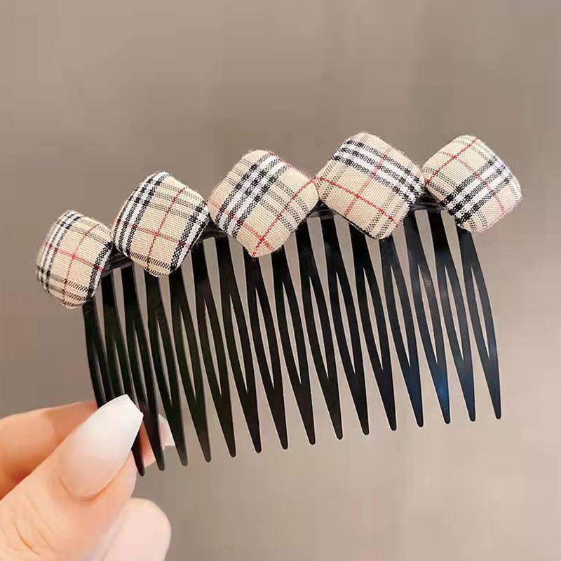 Lược Chải Tóc Mái Màu Đen/ Trắng Dùng Để Chải Tóc Bị Hư Tổn / Tóc Mái Hoàn Thiện