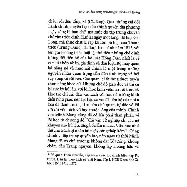 Sách - Thủ Thiệm Tiếng Cười Dân Gian Độc Đáo Xứ Quảng