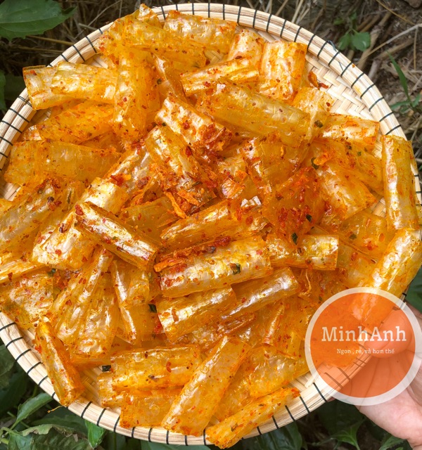 500gr bánh tráng ống tôm độc quyền nhà làm