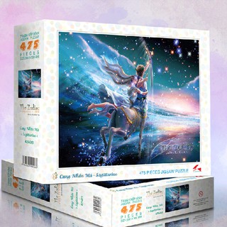 Tranh xếp hinh trí tuệ tia sáng jigsaw puzzle 475 mảnh - cung nhân mã - msp: 475-013