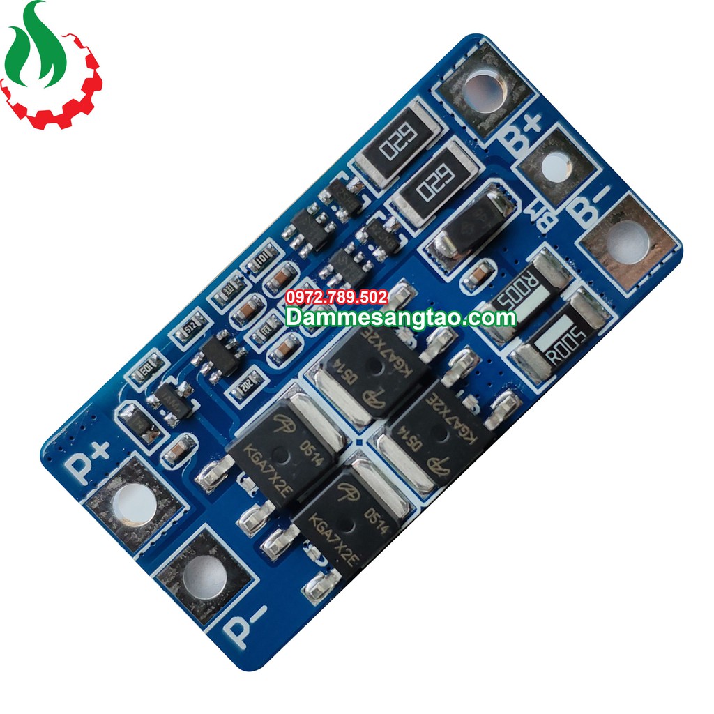 Mạch 2S 8.4V 20A bảo vệ pin Li-Ion 3.7V
