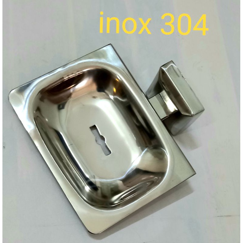 Khay để xà bông trong nhà tắm. Bằng inox 304 cao cấp. sản phẩm có độ dày 1.2mm rất chắc chắn khi sử dụng..