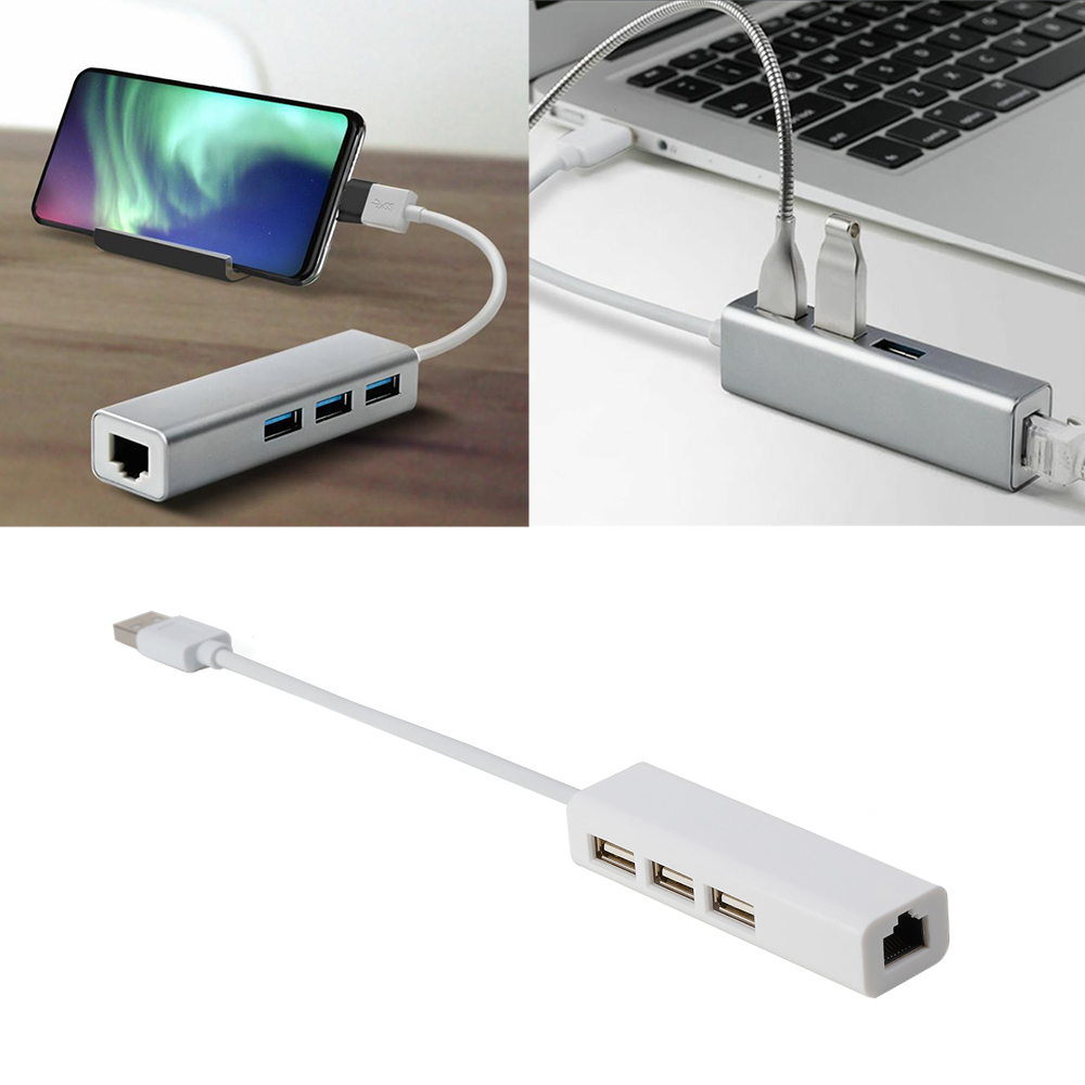 Card Mạng Chuyển Đổi Usb-C Type C Sang Usb Rj45 Ethernet Lan Đa Năng Cho Macbook Pc | BigBuy360 - bigbuy360.vn