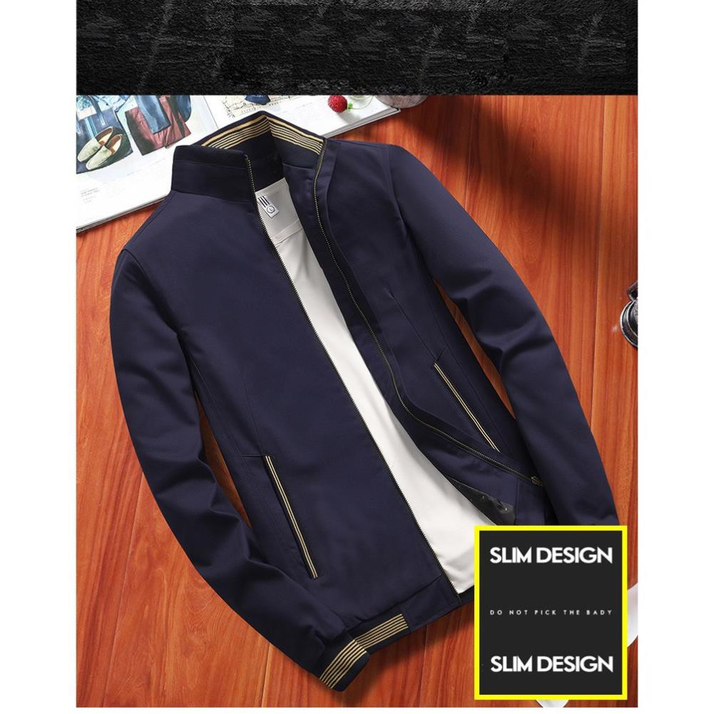 Áo khoác kaki nam mặc nhẹ nhàng dạo phố, màu sạch