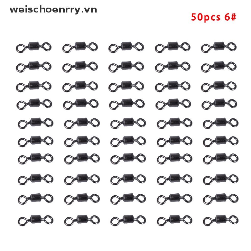 Set 50 / 100 Khuyên Nối Câu Cá Chuyên Dụng Chất Lượng Cao