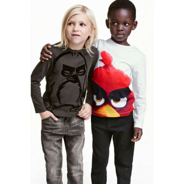 Set 2 áo #hm angry bird