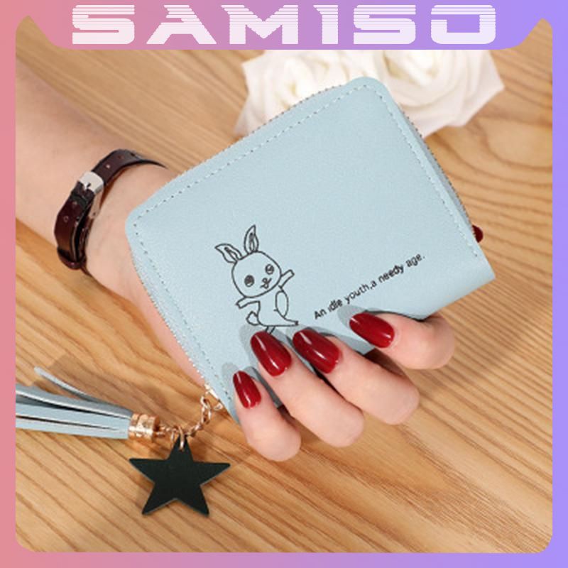 Ví nữ ngắn đẹp cầm tay mini nhỏ gọn bỏ túi nhiều ngăn dễ thương NG37 | BigBuy360 - bigbuy360.vn