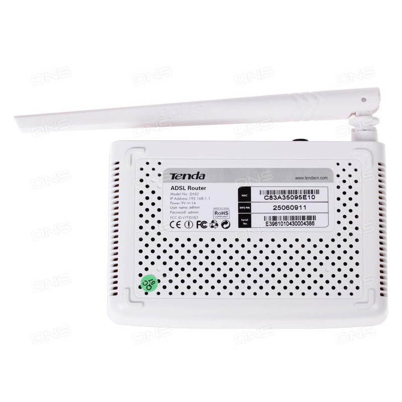 TENDA D 152 BỘ PHÁT WIFI TÍCH HỢP MODEM, MODEM WIFI